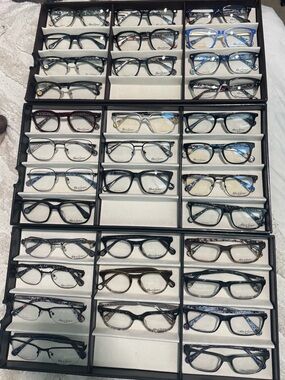 Assorted Eyeglass Frames - Multi-Color Collection